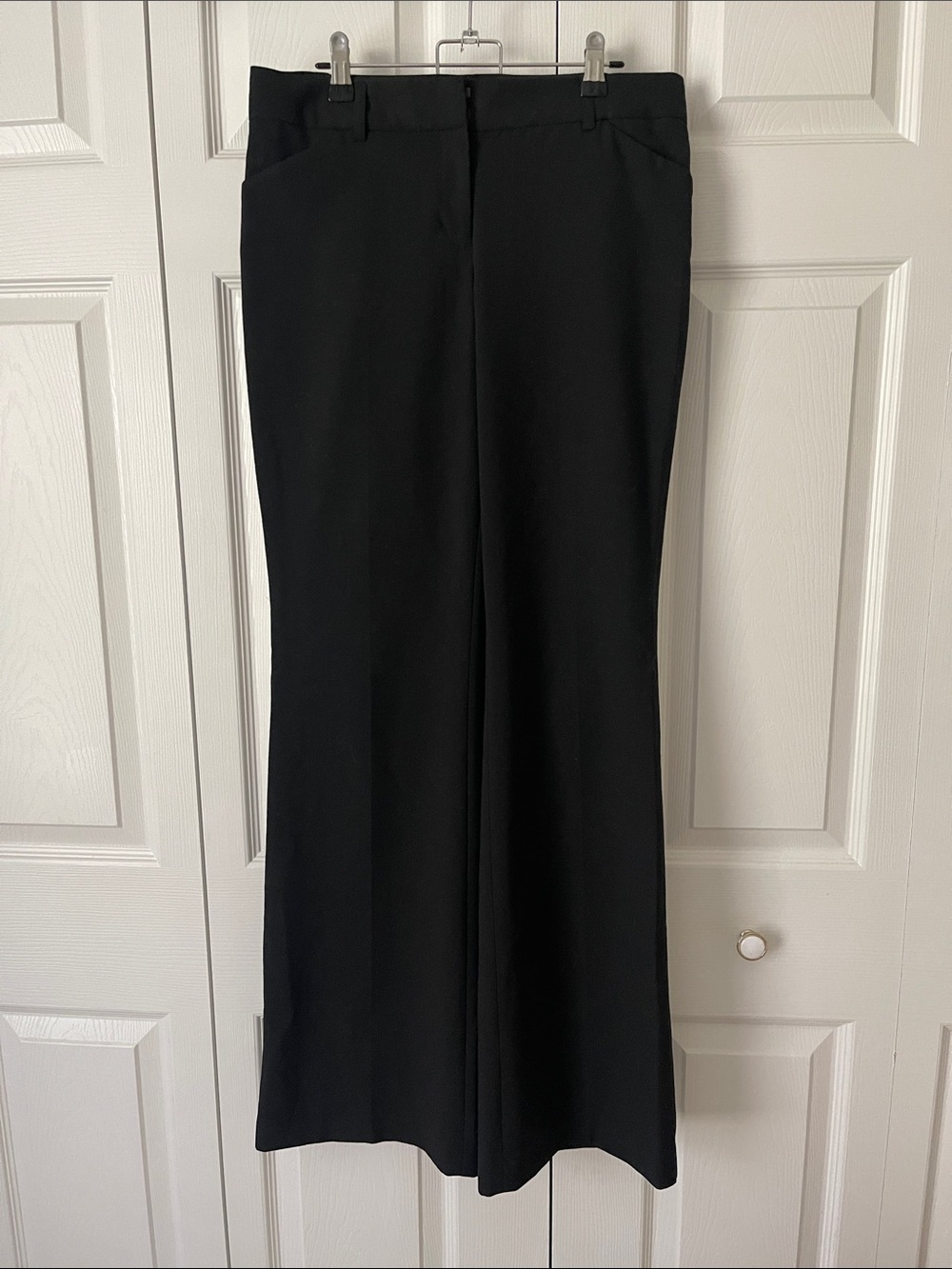 Express Editor Black Boot Cut Dress Pants